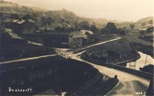 Peak Forest Tramway. Bugsworth. General View of  Basins. Date unknown (11)