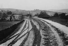 Peak Forest Tramway. Bugsworth. Branch to Limekilns. 23 May 1929 (21a)
