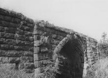 Peak Forest Tramway. Limekilns Branch. Bridge over Black Brook. 1959 (51)