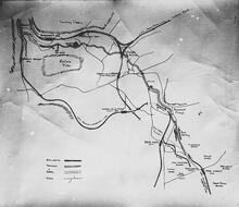 Peak Forest Tramway. Map of Route (58)