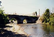 Bryn Railroad. Cwmavon Bridge.June 1990 (2)