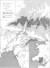 Map of the Brecon Forest Tramroads