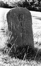 Llanfihangel Railway. 6½ mile post near Blaengavenny Farm.