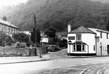 Llanfihangel Railway. Llanfoist. Road on site of railway siding into coal yard. August 1978