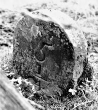 Llanfihangel Railway. 5¼ milepost near Triley. August 1978