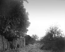  Caerleon Tramroad. West of Usk Road Level Crossing.  May 1960 (3)