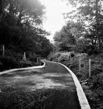 Duffryn Llynvi & Porthcawl Railway.  Between Coytrahen and Pont Rhyd-y-Cyff. September 1955 (16)