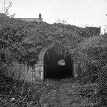 Tondu Brickworks Tramroad. Coytrahen. South end of the tunnel under Cildaudy Road. April 1963  (9)