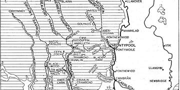Monmouthshire Tramroads Map