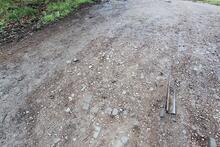 Severn & Wye Railway. Bixslade (Bicslade) Branch. Plateway rails still in situ. 27 April 2024
