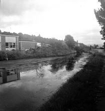 Hay Railway, Brecon. Watton Wharf, Brecknock & Abergavenny Canal. September 1961 (1)