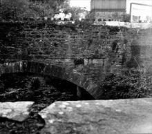 Hay Railway, Hay-on-Wye. East side of bridge over Dulas Brook. September 1961 (15)