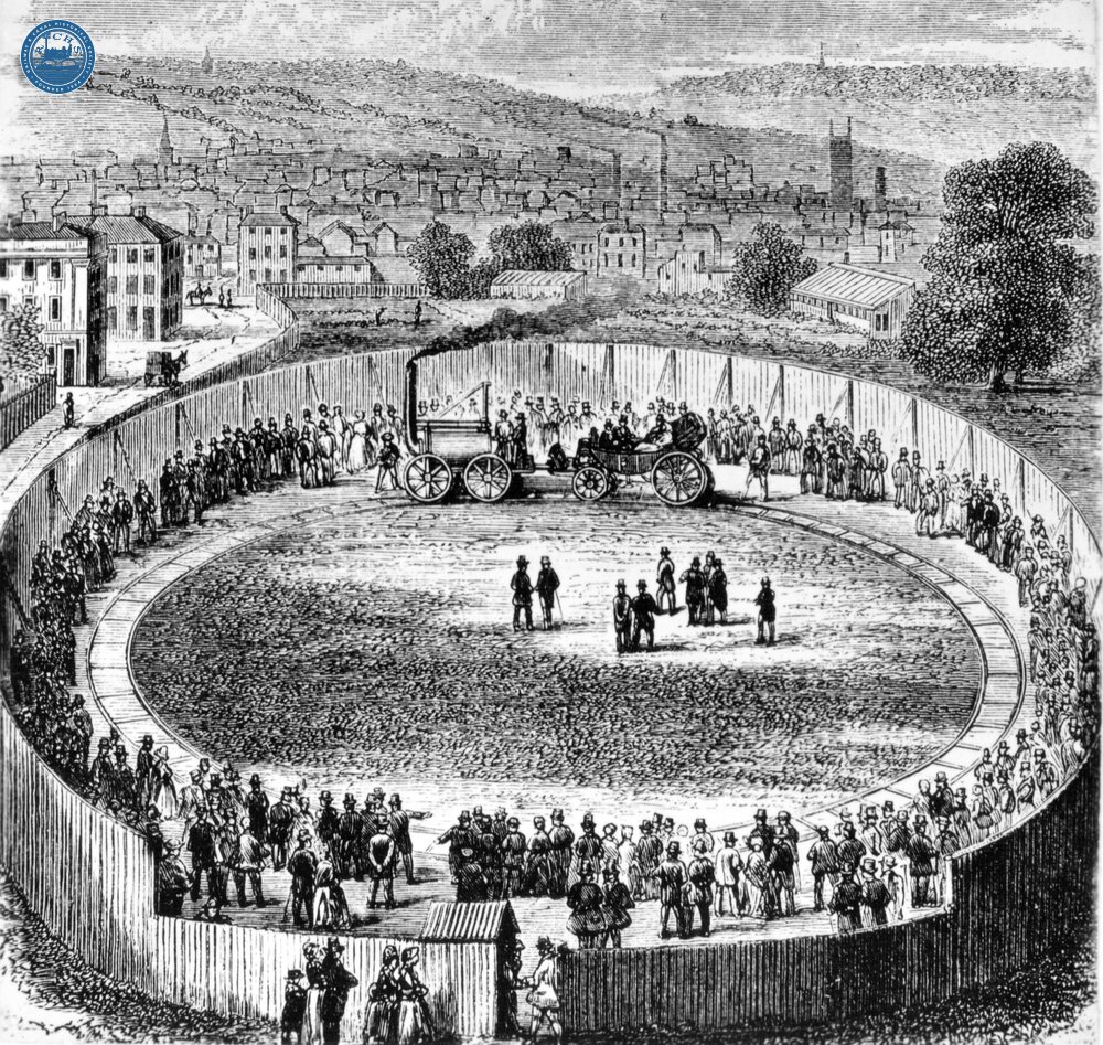  Trevithick's "Catch-me-who-can" 1808