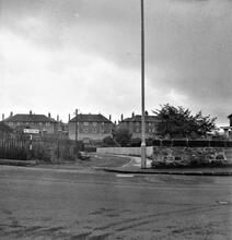 Halbeath Railway, Inverkeithing, Waggon Road from Alma Street. Grid ref. NT 132829.