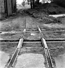 Horsehay Works. Plateway track. June 1956