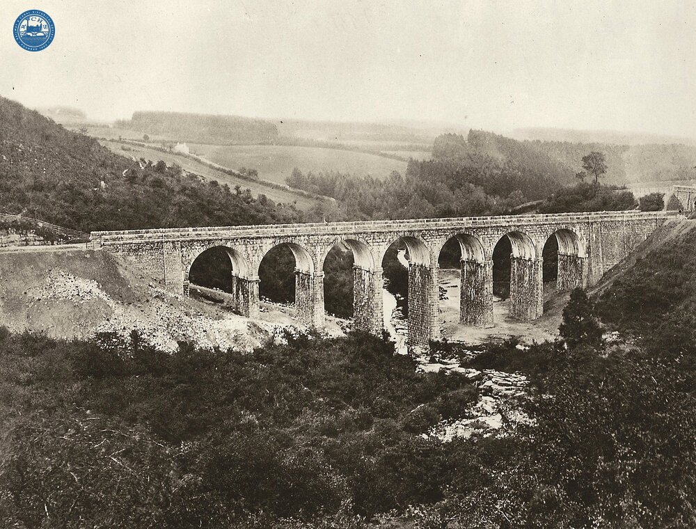 Pontsarn Viaduct (MJR @ 19m 53ch - 19m 60ch), Morlais Jcn - Rhydycar Jcn Line (Brecon & Merthyr and LNWR Joint)