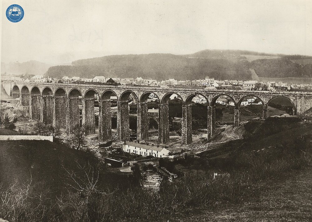Cefn Viaduct (MJR @ 21m 33ch - 21m 45ch), Morlais Jcn - Rhydycar Jcn Line (Brecon & Merthyr and LNWR Joint)
