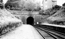 Talyllyn Junction Station and east portal of Talyllyn Tunnel (BND @ 3m 77ch)
