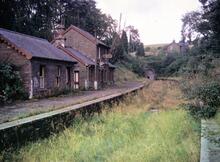 Talyllyn Junction station (BND @ 3m 77ch). 21 September 1968