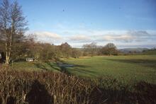 Van Railway. Cerist (VAN @ 5m 09ch), looking North to Caersws. 30 December 2003  