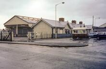Pwllheli station (DJP @ 132m 70ch). 10 September 1983