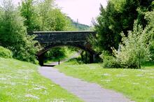 Newbury to Didcot line. Site of Hampstead Norreys station (ELR - NDL @ 7m 07ch). Summer 2000