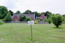 Newbury to Didcot line. Site of Upton & Blewbury station (ELR - NDL @ 14m 54ch). Summer 2000