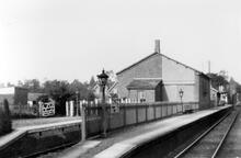 Bishops Lydeard Station (MIN @ 168m 20ch). 1950. (Ref: 030521)