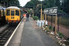 Bishops Lydyard (MIN @ 168m 20ch). DMU 50414/56168. 19 July 1984