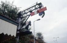 017355  Up starter – front. Liskeard 25 October 1993 (MLN3 @ 264m 71ch)