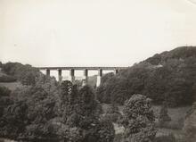 Coldrenick Viaduct (MLN3 @ 261m 42ch - 261m 54ch), east of Menheniot. 1936