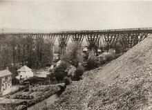 Carvedras Viaduct, Truro.(MLN3 @ 300m 39ch), 24 ch east of Truro station
