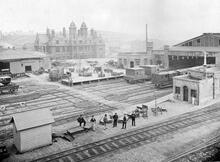 Bristol - GWR and Bristol and Exeter Railway Stations 1870s. (MLN1 @ 118m 33ch)