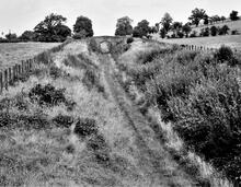 Clifford (GVB @ 16m 51ch). Arch bridge over railway trackbed, in cutting