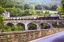 Berwyn (RUA @ 7m 06ch), from the road below. 11 June 1989