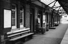 Droitwich Spa station (OWW @ 126m 10ch). 21 July 1971