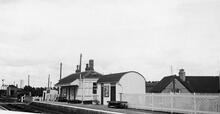 Littleton & Badsey station (OWW @ 104m 27ch). 18 July 1960
