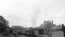 Malmesbury station (MAL2 @ 93m 31ch). 29 July 1960