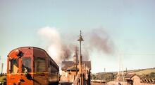 Buildwas Station (BUI @ 160m 23ch). 25 September 1961