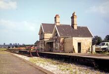 Stourport-on-Severn station (SVB @ 134m 54ch). 23 July 1972