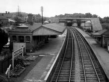 Withington station, near Hereford (WAH @ 145m 36ch). 30 September 1961.