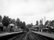 Bromyard station (BYB @ 135m 01ch). 30 September 1961.