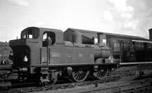 GWR 5800 Class 0-4-2T No 5800 at Swindon
