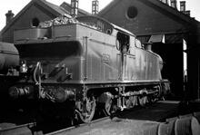 72xx class 2-8-2 No 7236 at Leamington shed