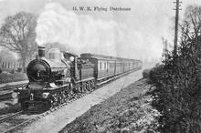 Class 3252 4-4-0  at head of Flying Dutchman train (Ref: 010624)