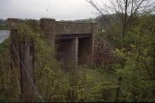 017305 MSWJR overbridge Collingbourne Kingston SO241560.  Collingnbourne 24 April 1989 (AND @ 9m 45ch)