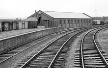 Swindon Town Loco Shed, 10 September 1961. (AND @ 30m 67ch)