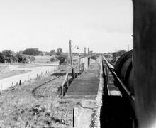 Chiseldon Camp Halt (AND @ 26m 40ch). Probably early 1960's