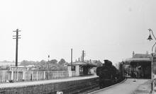 Marlborough Low Level station (AND @ 19m 44ch). 1956