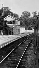 Chiseldon Signalbox (AND @ 27m 56ch). 1960